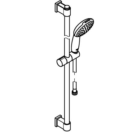 GROHE 26953001 - Duschset VITALIO START 110 900 mm polerad krom