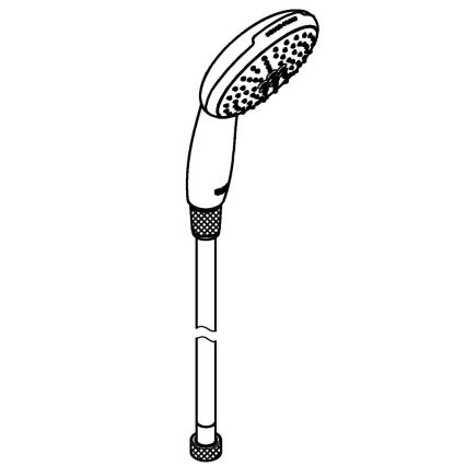 GROHE 2696010E - Handdusch VITALIO START 110, 110 mm, blank krom