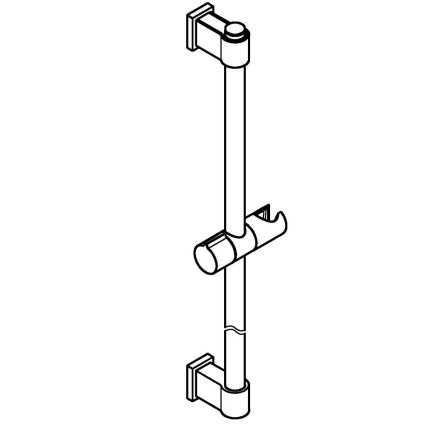GROHE 26961001 - Duschstång VITALIO UNIVERSAL 900 mm, glänsande krom