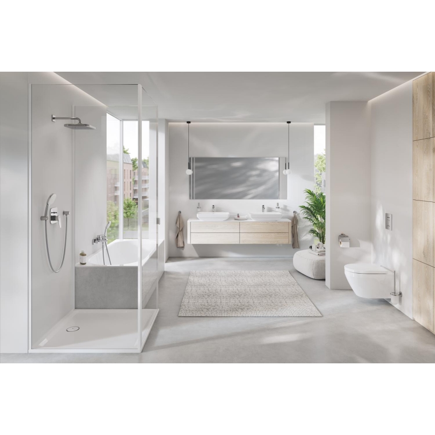 GROHE 27057000 - Vägganslutning RAINSHOWER DN 15 polerad krom
