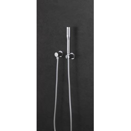 GROHE 27074000 - Väggfäste för dusch RAINSHOWER med rund rosett, polerat krom