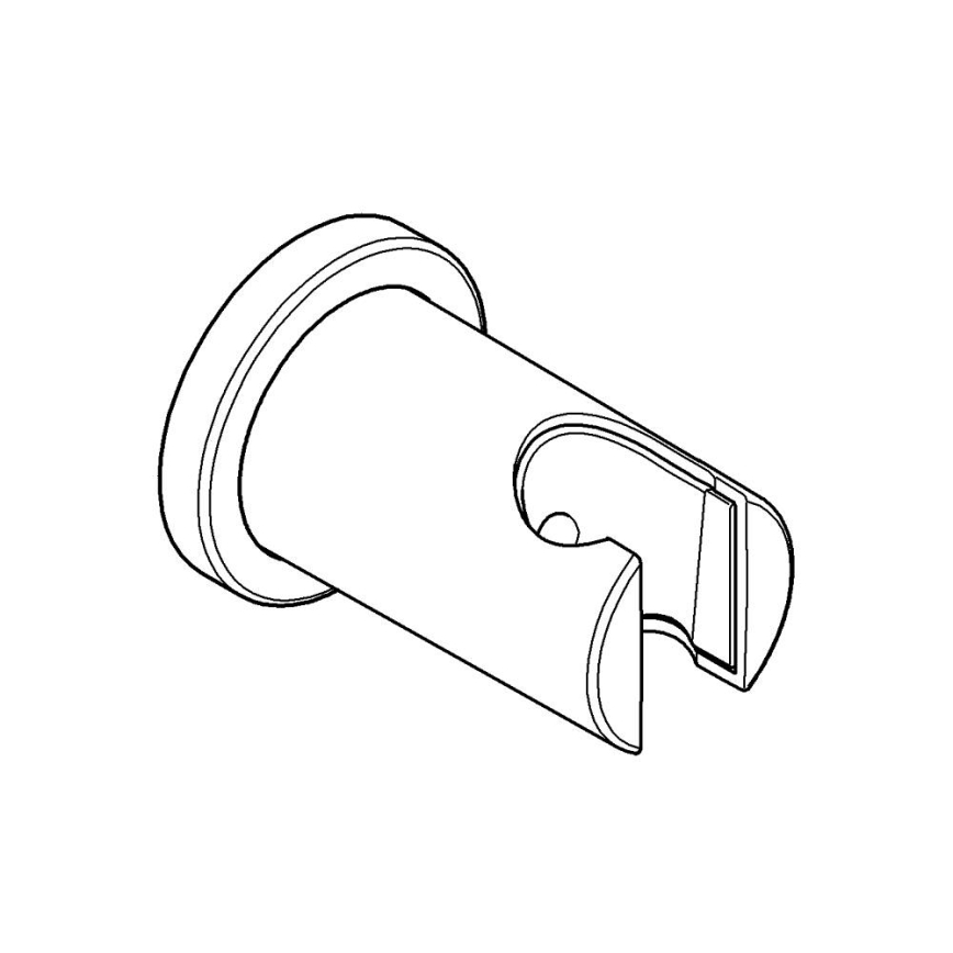 GROHE 27074AL0 - Väggfäste för RAINSHOWER-dusch i grafit