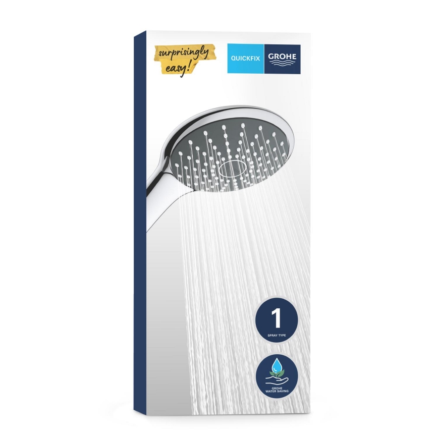 GROHE 27316000 - Handdusch VITALIO JOY 110 mm blank krom