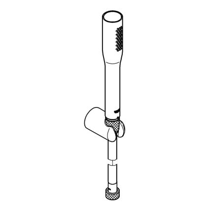 GROHE 27459000 - Duschset VITALIO GET STICK 1500 mm blankkrom