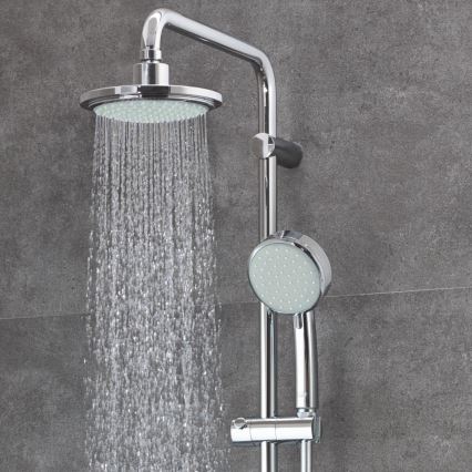 GROHE 27922000 - Duschsystem TEMPESTA COSMOPOLITAN 160 mm blank krom