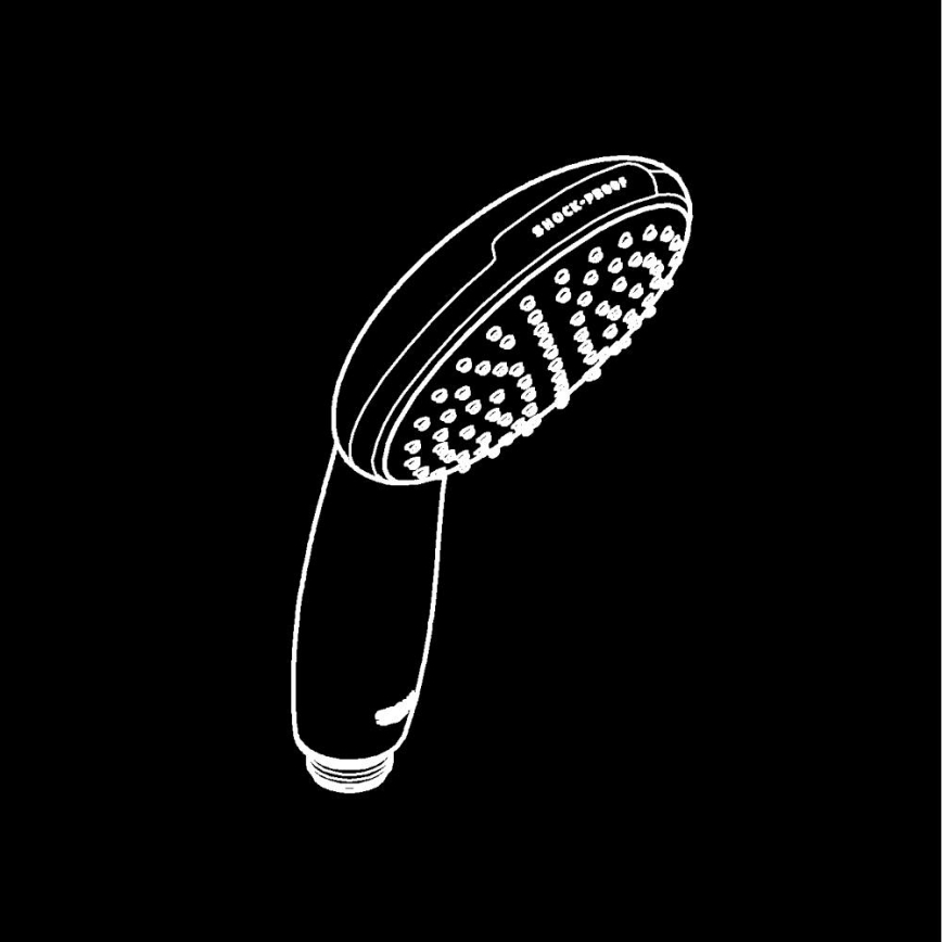 GROHE 27940001 - Handdusch VITALIO START 110 polerad krom