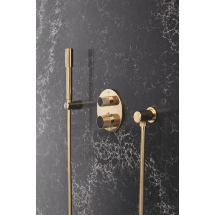 GROHE 28388GL0 - Duschslang SILVERFLEX 1750 mm, guldfärgad