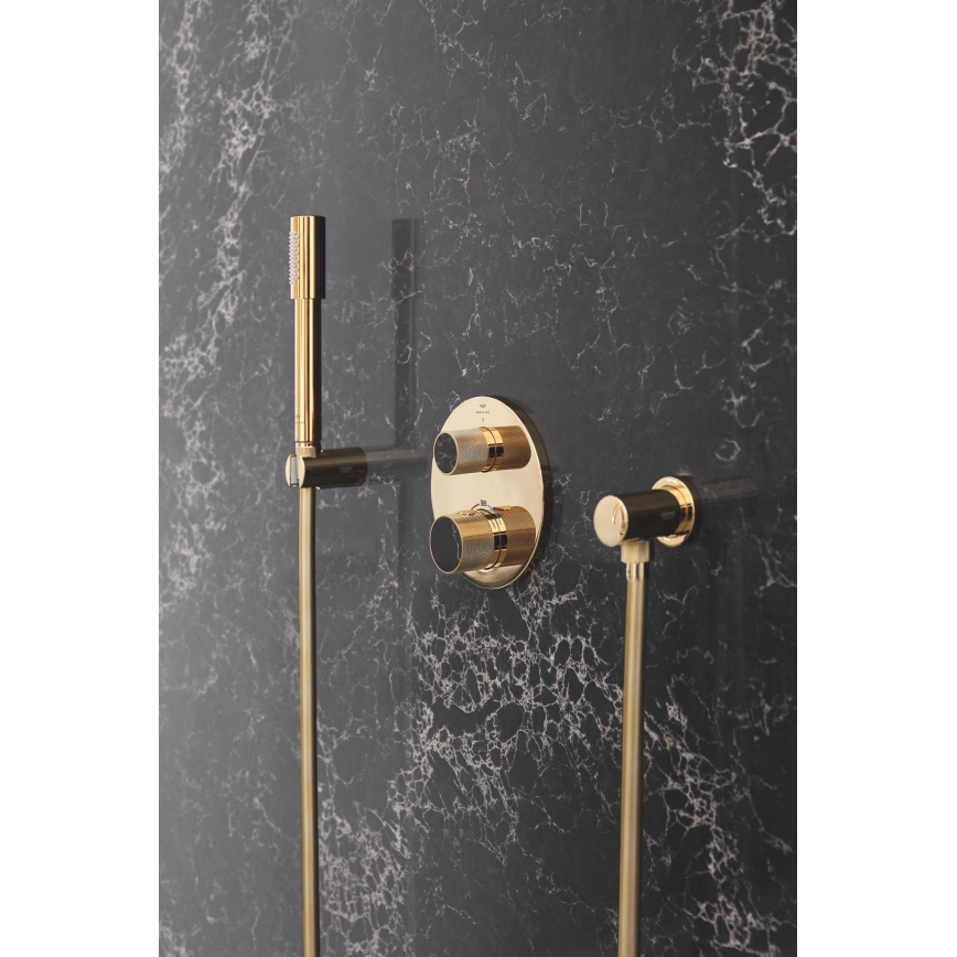 GROHE 28388GL0 - Duschslang SILVERFLEX 1750 mm, guldfärgad