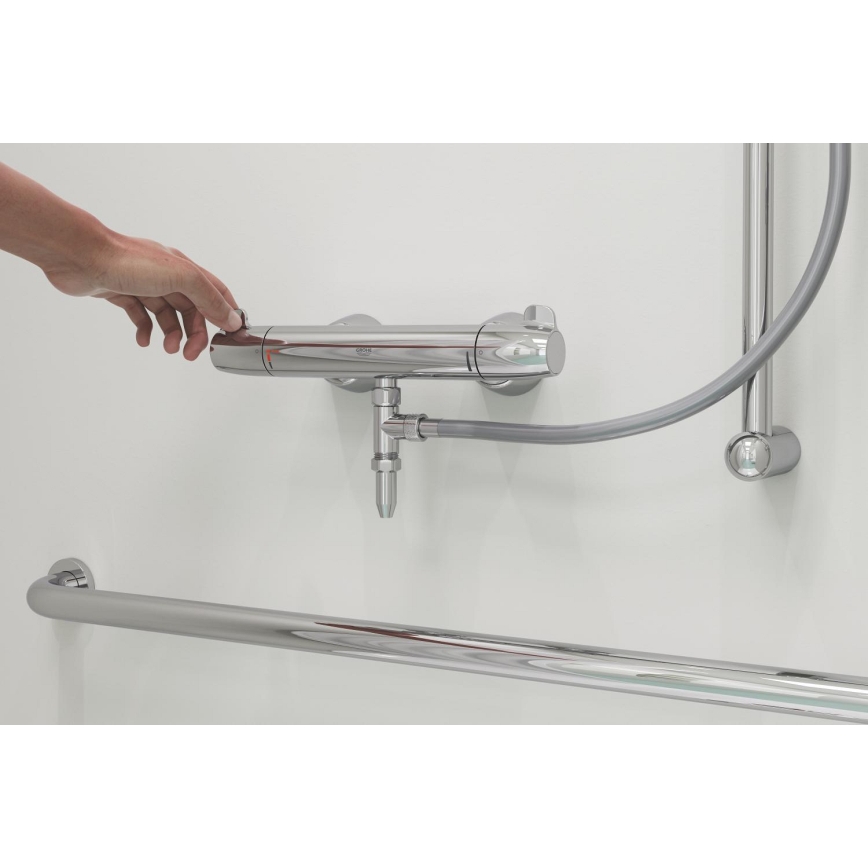 GROHE 28874000 - T-koppling DN 15 blank krom
