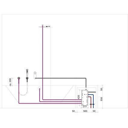 GROHE 28990000 - Påfyllnings-, avlopps- och överfyllnadssats för badkar TALENTOFILL krom