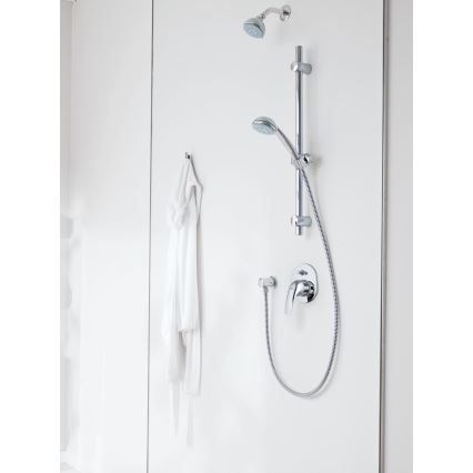 GROHE 29043000 - EUROCUBE badkarsblandare, blank krom