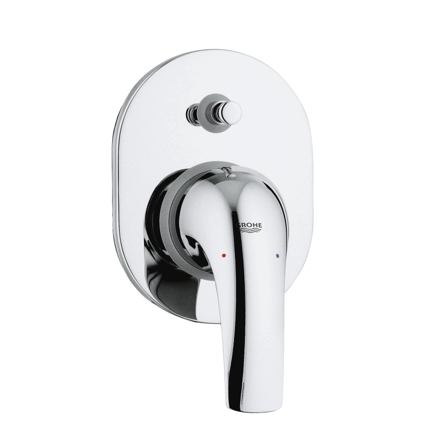 GROHE 29043000 - EUROCUBE badkarsblandare, blank krom