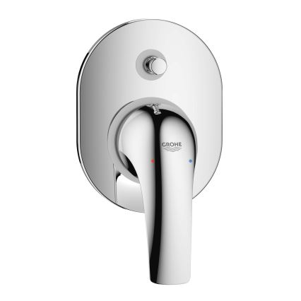 GROHE 29043000 - EUROCUBE badkarsblandare, blank krom