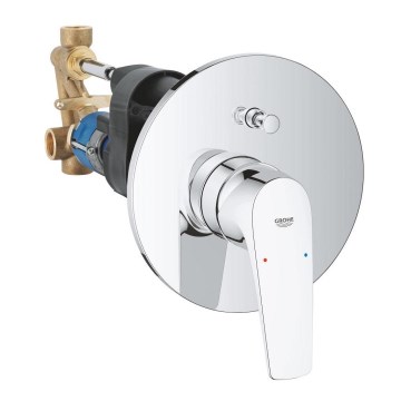GROHE 29117000 - LINEARE badkarsblandare, polerad krom
