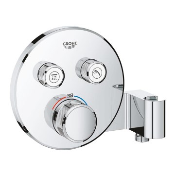 GROHE 29120000 - termostatisk infälld duschblandare GROHTHERM SMARTCONTROL + kromad hållare