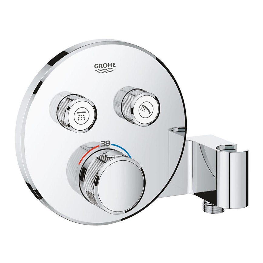 GROHE 29120000 - termostatisk infälld duschblandare GROHTHERM SMARTCONTROL + kromad hållare