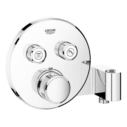 GROHE 29120000 - termostatisk infälld duschblandare GROHTHERM SMARTCONTROL + kromad hållare