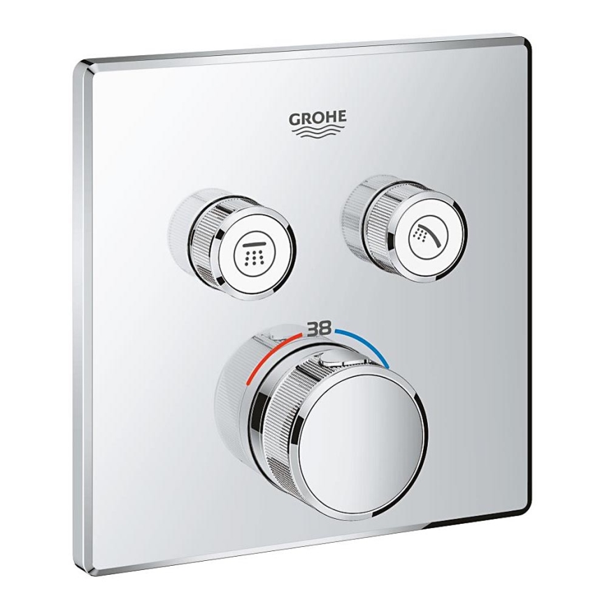 GROHE 29124000 - GROHTHERM SMARTCONTROL termostat, polerad krom