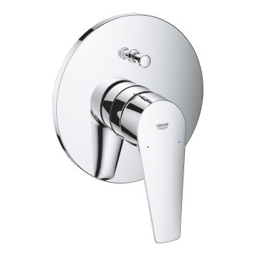 GROHE 29190001 - BAUEDGE badkarsblandare DN 15 polerad krom