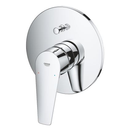 GROHE 29190001 - BAUEDGE badkarsblandare DN 15 polerad krom