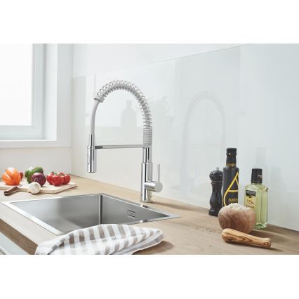 GROHE 30361000 - Köksblandare GET 455 mm, blank krom