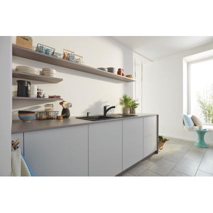 GROHE 305312431 - Köksblandare START svart