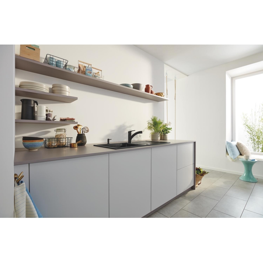 GROHE 305312431 - Köksblandare START svart