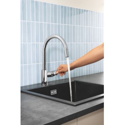 GROHE 30556000 - Köksblandare START LOOP 357 mm, blank krom