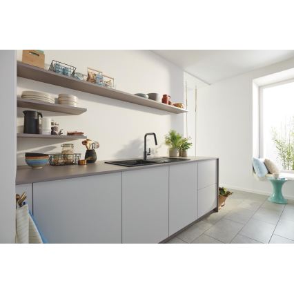 GROHE 306312430 - Diskbänksblandare QUICKFIX START 362 mm svart