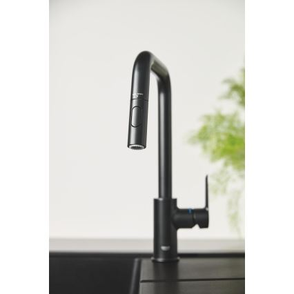 GROHE 306312430 - Diskbänksblandare QUICKFIX START 362 mm svart