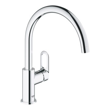 GROHE 31368000 - Diskbänksblandare BAULOOP 332 mm blank krom