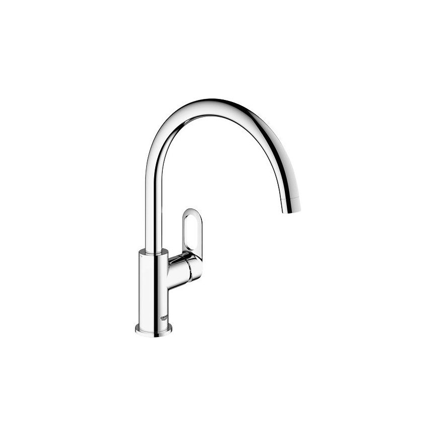 GROHE 31368000 - Diskbänksblandare BAULOOP 332 mm blank krom