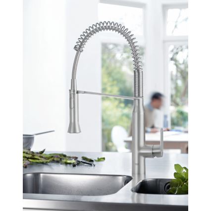 GROHE 31379DC0 - Köksblandare K7 i rostfritt stål