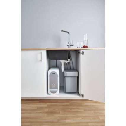 GROHE 31454001 - Köksblandare BLUE HOME, L‑pip, blank krom