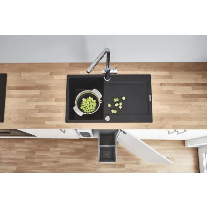 GROHE 31454001 - Köksblandare BLUE HOME, L‑pip, blank krom