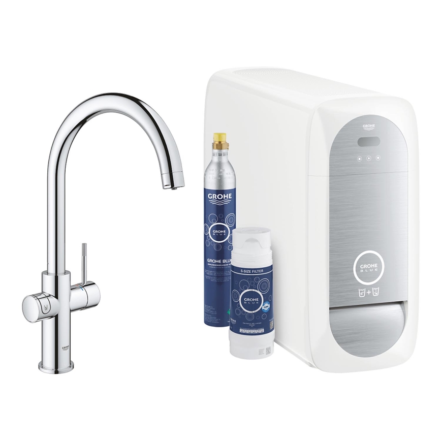 GROHE 31455001 - Köksblandare BLUE HOME polerad krom