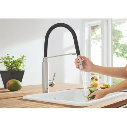 GROHE 31491DC0 - Köksblandare CONCETTO DN 15 i rostfritt stål