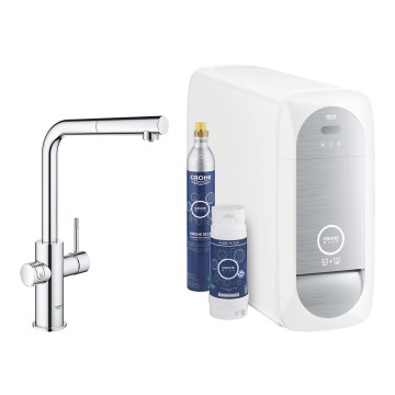 GROHE 31539000 - Köksblandare BLUE HOME L-formad pip polerad krom