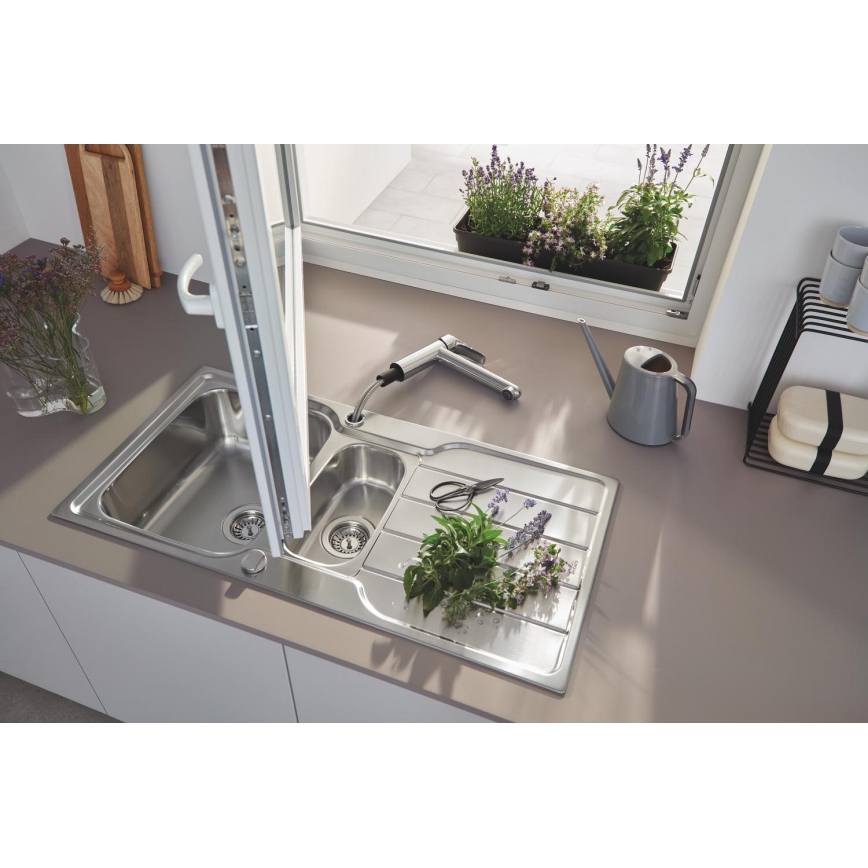 GROHE 31572SD1 - Diskho K500 1000 × 500 mm i rostfritt stål