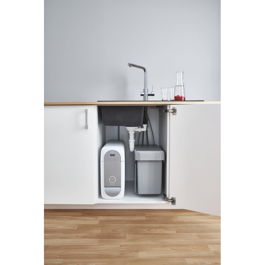 GROHE 31645AP0 - Diskho K500, 1000 × 500 mm, sten/svart
