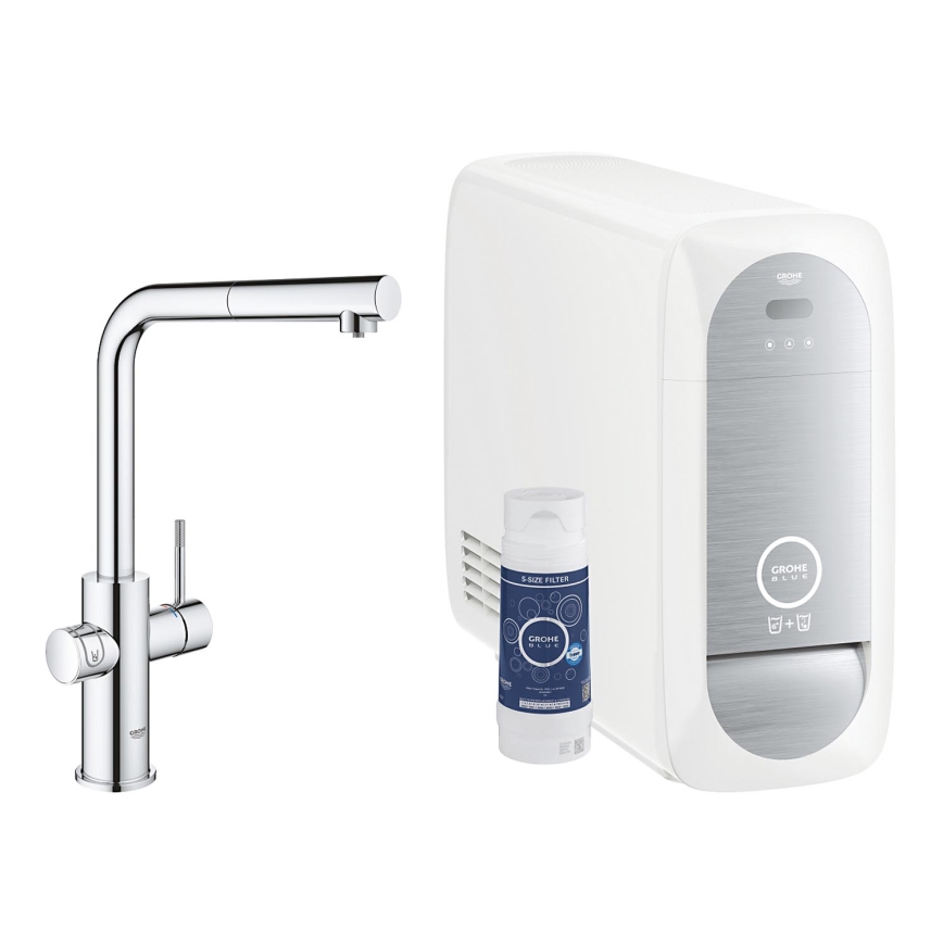 GROHE 31927001 - Köksblandare BLUE HOME svart