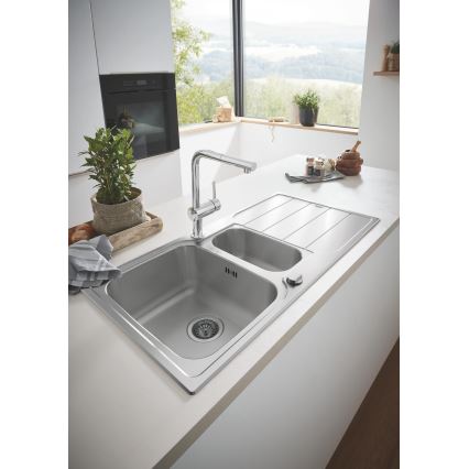 GROHE 32168000 - Köksblandare A i blank krom