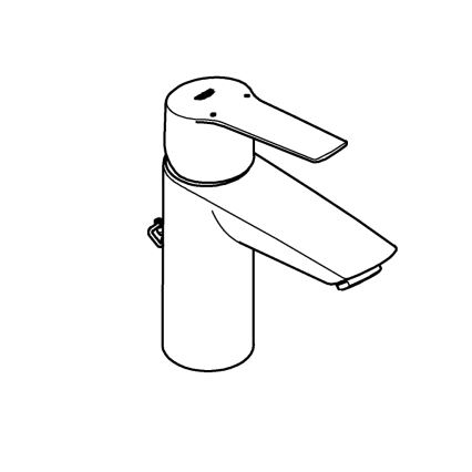 GROHE 32277002 - Tvättställsblandare START, storlek S, polerad krom