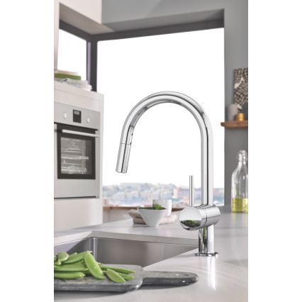 GROHE 32321002 - Köksblandare A i blank krom