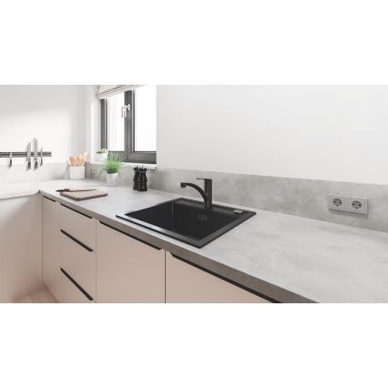 GROHE 324412432 - Köksblandare START 184 mm svart