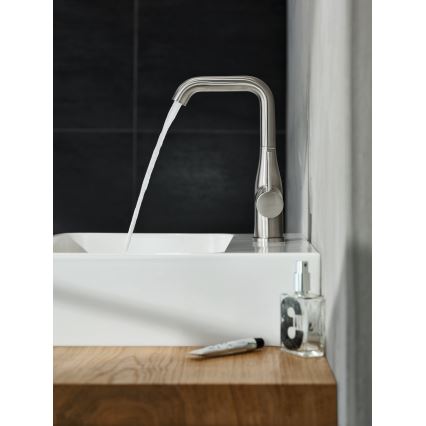 GROHE 32628DC1 - Tvättställsblandare ESSENCE, storlek L, i rostfritt stål