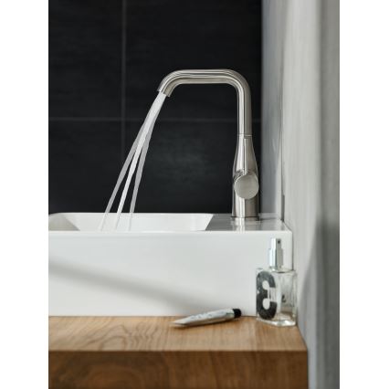 GROHE 32628DC1 - Tvättställsblandare ESSENCE, storlek L, i rostfritt stål