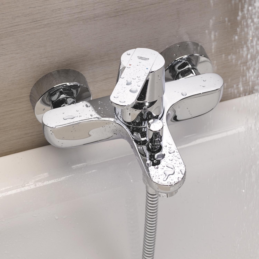 GROHE 32887000 - Badkarsblandare GET DN 15, polerad krom