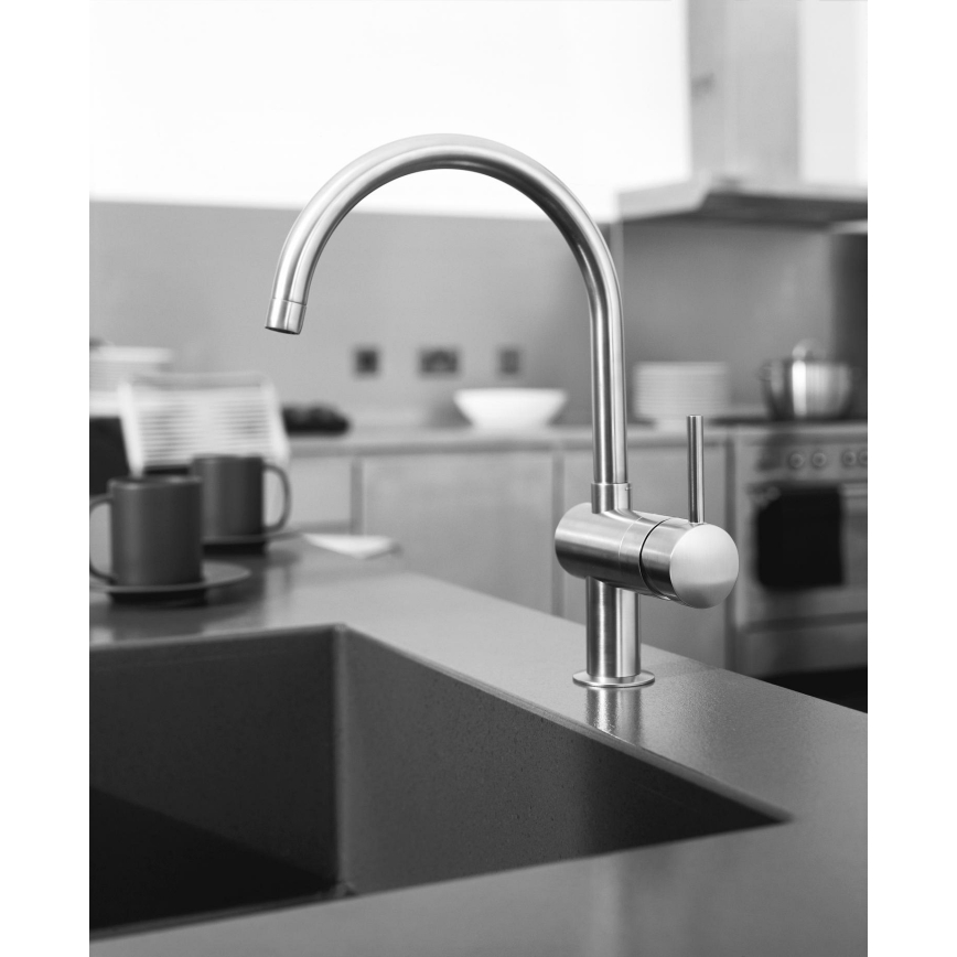 GROHE 32917000 - Diskbänksblandare A 356 mm, polerad krom