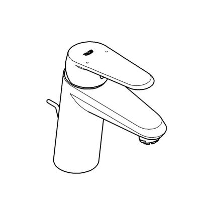 GROHE 33177002 - Tvättställsblandare EURODISC COSMOPOLITAN DN 15 polerat krom